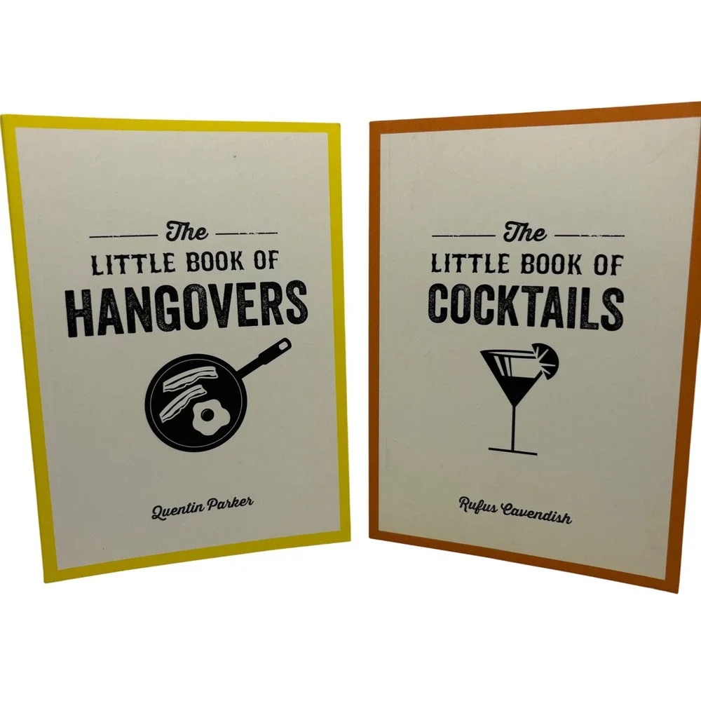 The Little Book of Cocktails and The Little Book of Hangovers‎ Set 21st Birthday